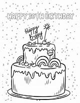 30th Birthday Coloring Pages  Printable Sheets sketch template