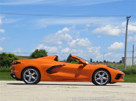 2022 Chevrolet Corvette Stingray Amplify Orange Roadster 6.2L/490 hp V-8 | Frank's Classic Cars