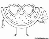 Free Printable Watermelon Coloring Pages A Refreshing Activity For Kids sketch template