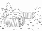 Swimming Pool Coloring Pages  Cool sketch template