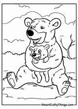 30 Bear Coloring Pages 100% Free Printable sketch template
