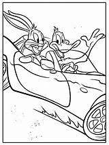 Looney Tunes Coloring Pages Bugs Bunny sketch template