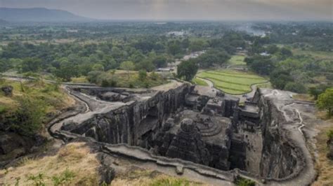 Kailasa Temple - An Architectural Wonder Carved From One Piece Of Rock