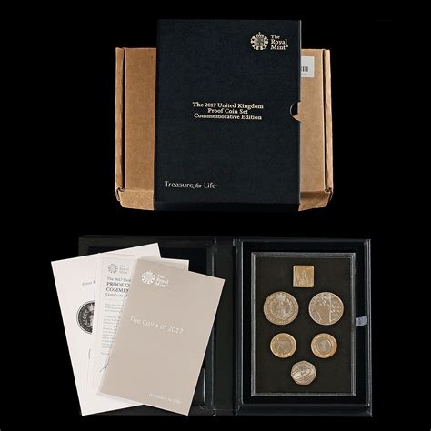 2017 Royal Mint United Kingdom Proof Coin Set, Commemorative Edition