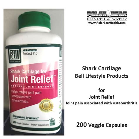 Shark Cartilage for Joint Relief #1 Bell Healthy Lifestyles | Polar ...