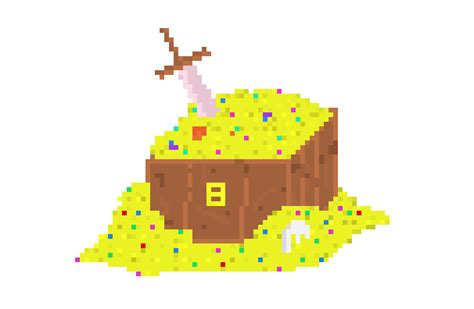 Treasure Chest | Pixel Art Maker