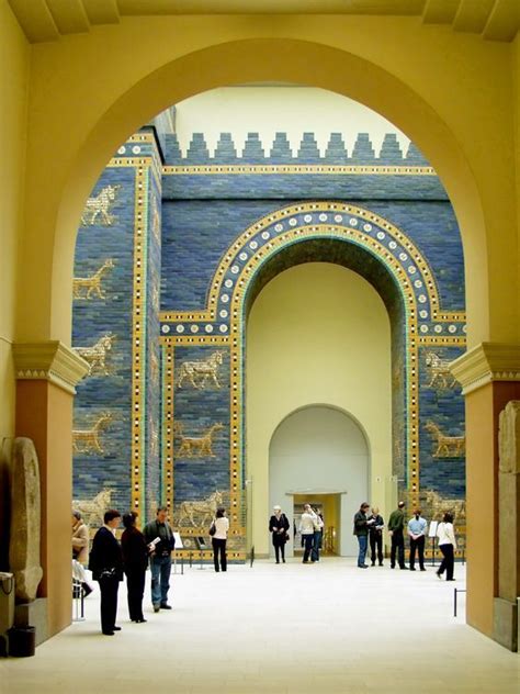 The Ishtar Gate in the Pergamon Museum in Berlin | Pergamon museum, Ancient babylon, Pergamon ...