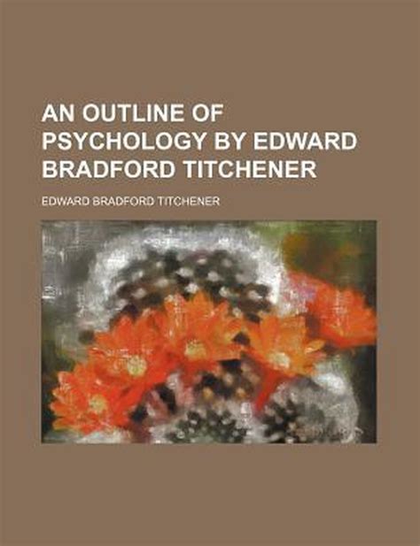 bol.com | An Outline of Psychology by Edward Bradford Titchener ...