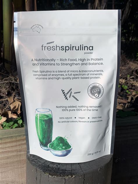 Fresh Spirulina Pure Powder - Fresh Australian Spirulina