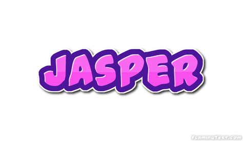 Jasper Logo | Free Name Design Tool from Flaming Text