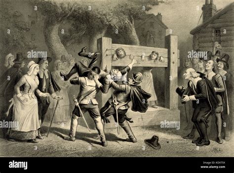 Salem Witch Trials, 1692 - 1693 Stockfotografie - Alamy