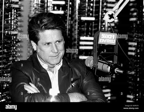 Brian Wilson during a radio interview in San Fransisco, CA in 1998 ...