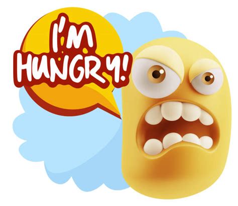 Royalty Free Starving Hungry Emoticon Emoji Pictures, Images and Stock ...