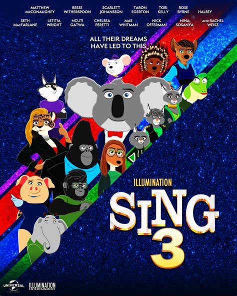 MysteryWriter2187 on Tumblr: Sing 3 - Concept Poster/Synopsis