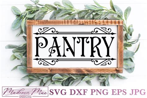 Canister Labels SVG Bundle & Pantry Sign SVG - So Fontsy