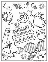 Scientific Method Coloring Pages 2025 sketch template