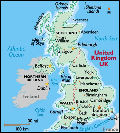 UK Cities Maps Pictures | Maps of UK Cities Pictures