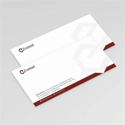 Envelope Printing Services at best price in Ahmedabad | ID: 2851947643948