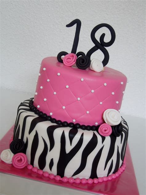 Sweet 18 Birthdaycake - CakeCentral.com