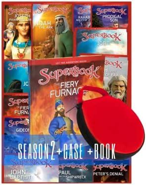 Superbook Collection, Superbook Season 2 Full Set (13 Episodes) + The Fiery Furnace Story Book ...