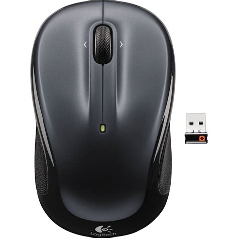 Logitech Wireless Mouse M325 (Dark Silver) 910-002816 B&H Photo