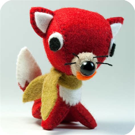 Tiny Red Fox | Tiny handsewn wool felt Red Fox made as my Ja… | Flickr