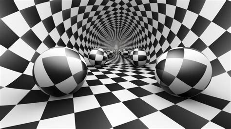 Premium Photo | Optical Illusions Patterns creating optical illusions ...