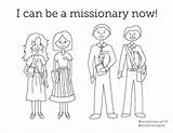 The Lord Had Called Us For To Preach Gospel  Come Follow Me FHE sketch template