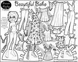 Marisole Monday Paper Doll Coloring Pages sketch template