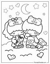 Twin Baby Coloring Pages sketch template