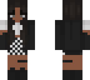 Beautiful Black Girl | Minecraft Skin