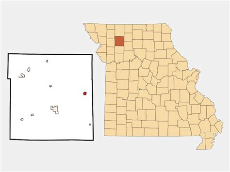 Jamesport, MO - Geographic Facts & Maps - MapSof.net