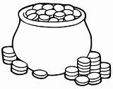 Pot Of Gold 19 Coloring Page  Free Printable Pages For Kids sketch template