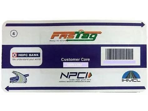 NHAI Fastag For HDFC Bank at Rs 99/piece | Fastag in Diphu | ID ...