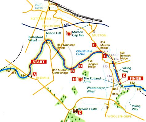 Grantham Canal » Redmile to Woolsthorpe Wharf