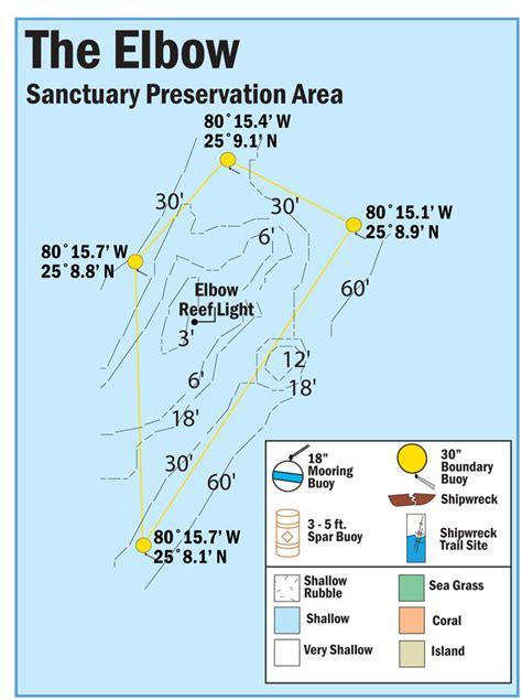 Map of the Elbow Sanctuary Preservation Area