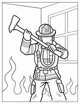20 Firefighter Coloring Pages Free PDF Printables  Pintar E colorir sketch template