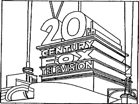 20th Century Fox Coloring