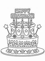Celebrate Happy Birthday With These 40  Free Coloring Pages 🎉🎂 sketch template