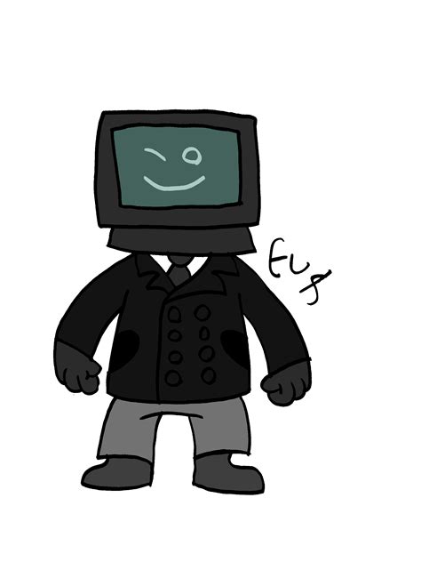 My drawing of TV man | Fandom