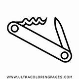 Pocket Knife Coloring Pages  Ultra sketch template
