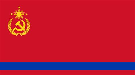 Flag I made if the Philippines became communist after Marcos ...