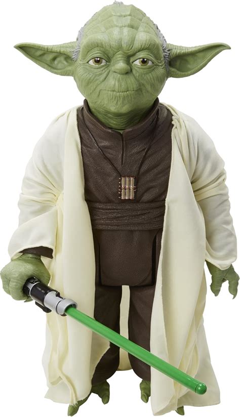 Star Wars 18-Inch Yoda Figure: Amazon.co.uk: Toys & Games