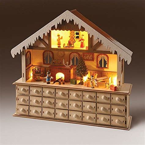 LED Lighted Wooden Bavarian Scene Advent Calendars - Chri... https://www.amazon.com/dp/B ...