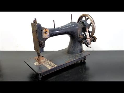 Antique Sewing Machine Restoration - YouTube