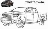 Toyota Tundra Pages Coloring sketch template