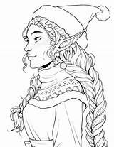 Elves Coloring Pages 36 Awesome Elf For Kids And Adults  sketch template