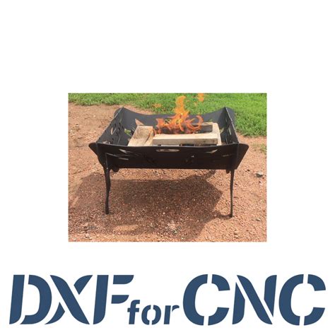 Fire Pit Collapsible Portable Eagle Attack #fire #dxf #pit #garden # ...