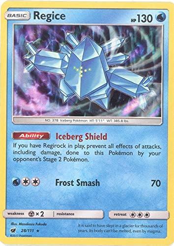 Regice Pokemon Card