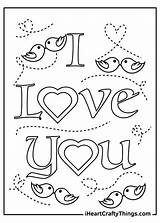 I Love You Coloring Pages 21 Free Printables sketch template